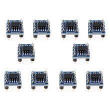 10 Stuk OPA627 X2 Draai Naar Dual op Amp OPA627 Single op Amp Naar Dual op Amp Module SMD Naar DIP