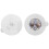 LED Coaster,120 Pack Light  Coasters,LED Bottle Lights,LED Sticker Coaster Discs Light  for Flash Light  Cup 6