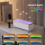Jellyfish Decompression Effect Diffuser Simulation Flame Aroma Diffuser Colorful Lighting Humidifier for Office EU Plug 4
