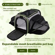 Borsa Pieghevole per Animali Domestici, Borsa Pieghevole per Cani di Piccola Taglia, Borsa per il Trasporto di Gatti, Borsa Portatile per Gatti, Borsa
