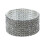 2X Wedding Bridal Stretchy 8 Row Rhinestone Bracelet Bangle 28 mm 2