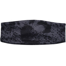 2X Gym Sports Absorbent Sport Sweat Headband Elastic Sweatband for Men and Women Yoga Hair Bands Graffiti Gray