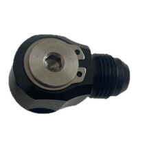 Turbo-Bremsschlauchanschlüsse 10AN für Motorrad- und Kfz-Adapter, Schwarzer Bolzenring, Fischaugenadapter