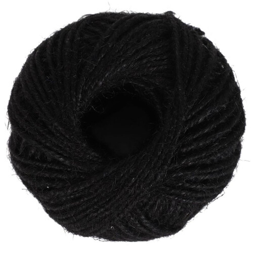 4pcs 50m String Jute Rope for Crafts Scrapbooking Gardening - Black 1