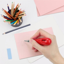 4Pcs Rubber Block Stamp Carving Block Stamp with Cutter Tools for Printmaking, Printing and Stamp Soft Rubber Crafts