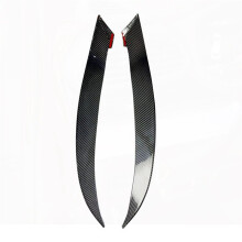 Dry Carbon Fiber Front Fog Light Spoiler Trim Strip for 3' F34 2013-2017 Car Exterior Modified Accessories