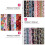 Jelly Roll Fabric Strips for Quilting,40 PCS Roll Cotton Fabric for Sewing with Different Patterns DIY  Patchwork 5