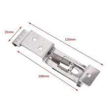 8-Teilige Kennzeichenhalter-Clips für Anhänger - Edelstahl, Gefedert, Perfekt für Anhänger und Wohnwagen