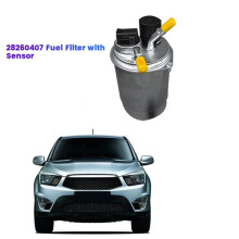 2X 28260407 2.0 Filtr Paliwa dla Actyon Sports Korando Rexton Rodius Kyron 2010-2014 Filtr Liniowy M4681
