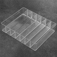 Lidschatten Paletten Organizer- 7 StüCke Schminke Acryl Paletten Organizer Halter für Vanity Cosmetics Schminke