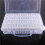 2X 64 Grids Diamond Paint Storage Box Portable Seed Bead Organizer Case DIY Nail Art Plastic Container 4