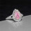 Rosa Ringar, Lyxringar för Kvinnor, Jubileumstillbehör Nr 8 3
