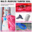 1000 Pcs Plastic Tamper Seals Fire Extinguisher Tags Security Tags Seals Safety Numbered Zip Ties Labels 2
