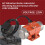 60W 220V Vibrating Motor Adjustable Speed for Feeding Machine Shotcrete Machine Washing Machine 7