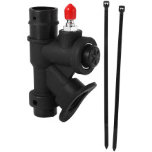 5X Scuba Diving Universal Bcd Power Inflator with 45 Degree Angled Mouthpiece for Standard 1 Inch Hose, K-Shaped Valve