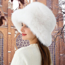 Faux Fur Dames Winter Emmer Hoed Warme Bescherming Tegen Koude Visserspet Modieuze Winterhoed voor Dames Winter Cap-B