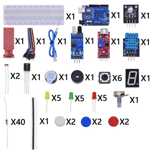 3X for  R3 Development Board Getting Started Easy Learning Kit 830 Hole Breadboard Parts Kit  Kit,A 2