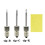 9Pcs Brass Soldering Tips USB Soldering Iron  Welding Soldering Tips for E10 Interface Soldering Stations 8