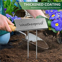 90-Pack Metal Plant Labels Garden Markers Reusable Nursery Tags for Vegetables Herb Flower Seed Greenhouse