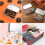 10 PCS Small Storage Box with Lid Rectangular Small Tin Boxes Metal Box with Lid Small Tin Box for Home Storage Silver 7