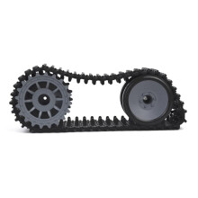 4X SNT109 Go Kart Karting ATV UTV Track Electric Snowmobile SnowBlower Rubber Tracks Toy Car Accessories