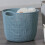 Lightweight Plastic Laundry Hamper Basket 10