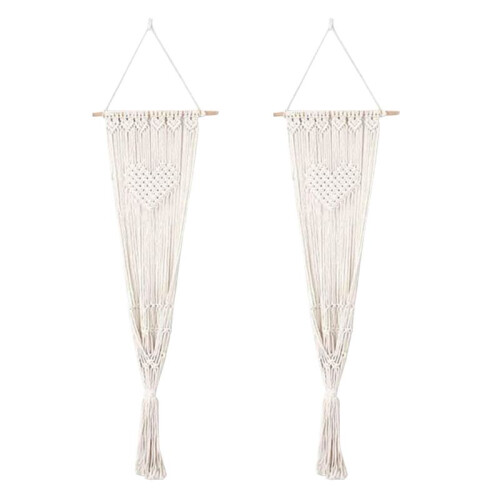 2X Cat Hammock  Swing Bed Macrame Cotton Rope Cat Hammock for Perch Wall Hanging Sleeping Window (Without Mat) 1