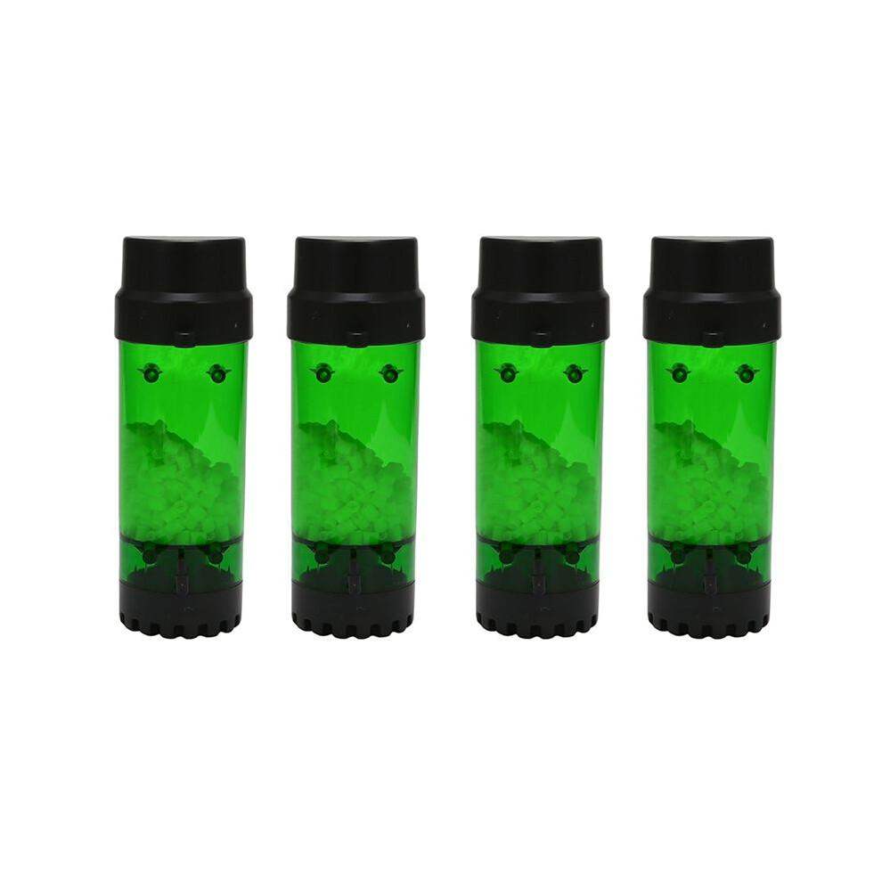 3X Aquarium Fish Tank Fluidized Moving Bed Filter Bubble Bio Media Filter With Air Stone And Sponge Filter Lh-600 4711419614295