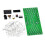 3X 5V Electronic  DIY Kit Funny Electric Production Kits Precise with LED Lamp Double Layer PCB Board 84X40mm 3
