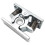 3Pcs Spring Loaded Door Easy Lock Stop Catch Release Clamp Double Roller Catch (Mp-3) 2