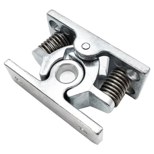 3Pcs Spring Loaded Door Easy Lock Stop Catch Release Clamp Double Roller Catch (Mp-3) 1