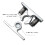3Pcs Spring Loaded Door Easy Lock Stop Catch Release Clamp Double Roller Catch (Mp-3) 7