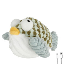 Jouets Interactifs pour Chats, Oiseaux Battants, Activés par le Toucher, Herbe à Chat, Oiseaux Gazouillants, pour Chats et Chatons D'Intérieur