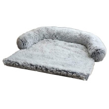 Dog Bed Soft Plush Dog Mat for Sofa Couch Pet Furniture Protector with Washable Cover , Blanket Cushion Kennel C