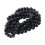 Collar Cadena del sueter larga de perla falsa de moda - negro 6