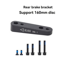 2X Flat Disc Brake Mount Adapter for 140 160 mm Road Bike Mountain Bike Rear Disc Brake Caliper Mount Adapter Rear