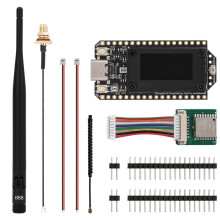 Meshtastic WiFi BLE LoRa V4 Low Power GPS ESP32 SX1262 LoRa 32 Ontwikkelbord, Ondersteuning voor Zonne- met 868MHz-Antenne