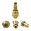 Performance Waste Oil Heater Replacement Fits for Delavan 30609-5 Siphon Nozzle 30609-005 Same As Replacement 4 Pack 5