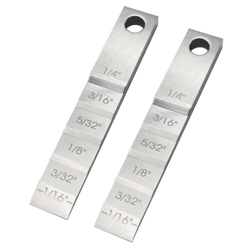 4x Pipefitter Tools,2130 Small Pipe Spacer Wedge Stepped Guage (3/4 X 4inch),Pipe Fitting Tool for Pipe Spacing Welding 1