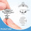80PCS Locking Pin Back Metal Pin Backing, Locking Pin Keeper Clasp for Brooch Enamel Lapel 8