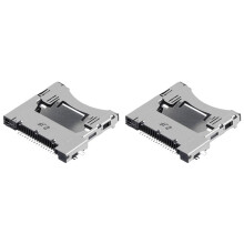 2X Ranura de Repuesto para Lector de Tarjetas de Juego para  NDSI NDSILL/XL: Piezas Duraderas para Ranuras de Tarjetas de Consola de Juegos