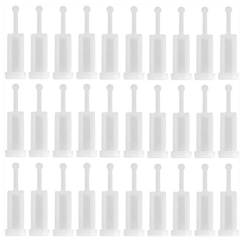 120Pcs Universal Spray Tool Filters Disposable HVLP Gravity Feed Paint Strainers Fine Mesh, White 1