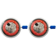 2X NH35A High Grade Mechanical Movement NH35 RED Calendar Wheel 24 Jewelry Self-Winding High Precision