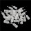 120Pcs Universal Spray Tool Filters Disposable HVLP Gravity Feed Paint Strainers Fine Mesh, White 7