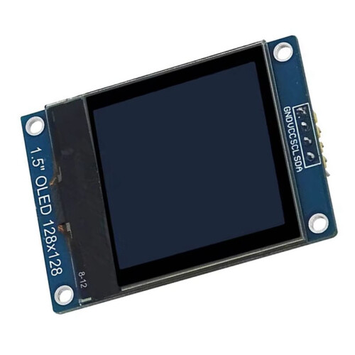 3X Tela de Exibição Do Módulo OLED de 1,5 Polegadas 4PIN SH1107 Drive IC 128x128 IIC I2C Interface para 51 STM32 P22101 P22102 2