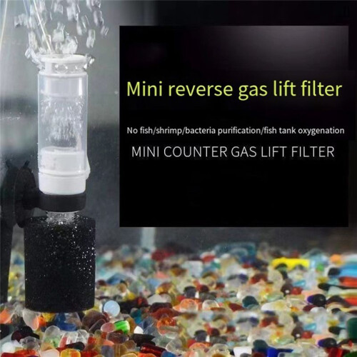 Portable Aquarium Filter Internal Purifier Fish Tank Filter Small Fish Tank Filter Oxygenation EU Plug 1