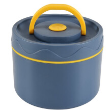 3X Food Warm Lunch Container,Stainless Steel Thermal Lunch Container Portable Thermal Bento Box Food Container C