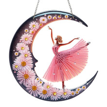 Acrylic Special Shape Ornaments DIY Diamond Painting Dots Pendant DIY Diamond Art Pendant Kit Diamond Painting Ornament