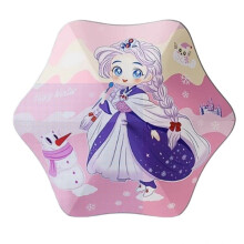Cute Cartoon Umbrella UV Compact Umbrella with Reflective Strip Children'S Umbrella Ice Princess