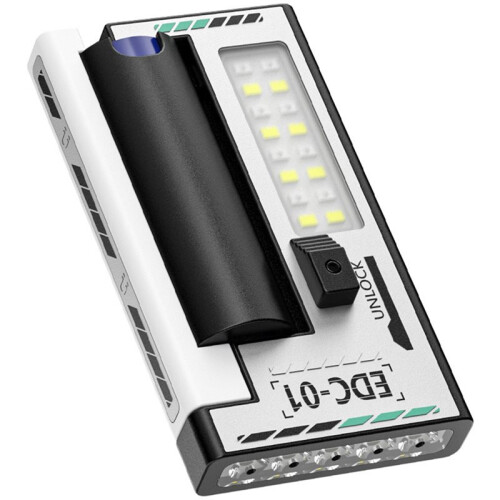 LED Ultra Bright Flashlight Waterproof Dustproof High Brightness Work Light with Ultra Long Endurance Lighting